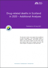 Drug-related deaths in Scotland in 2020: Additional Analyses